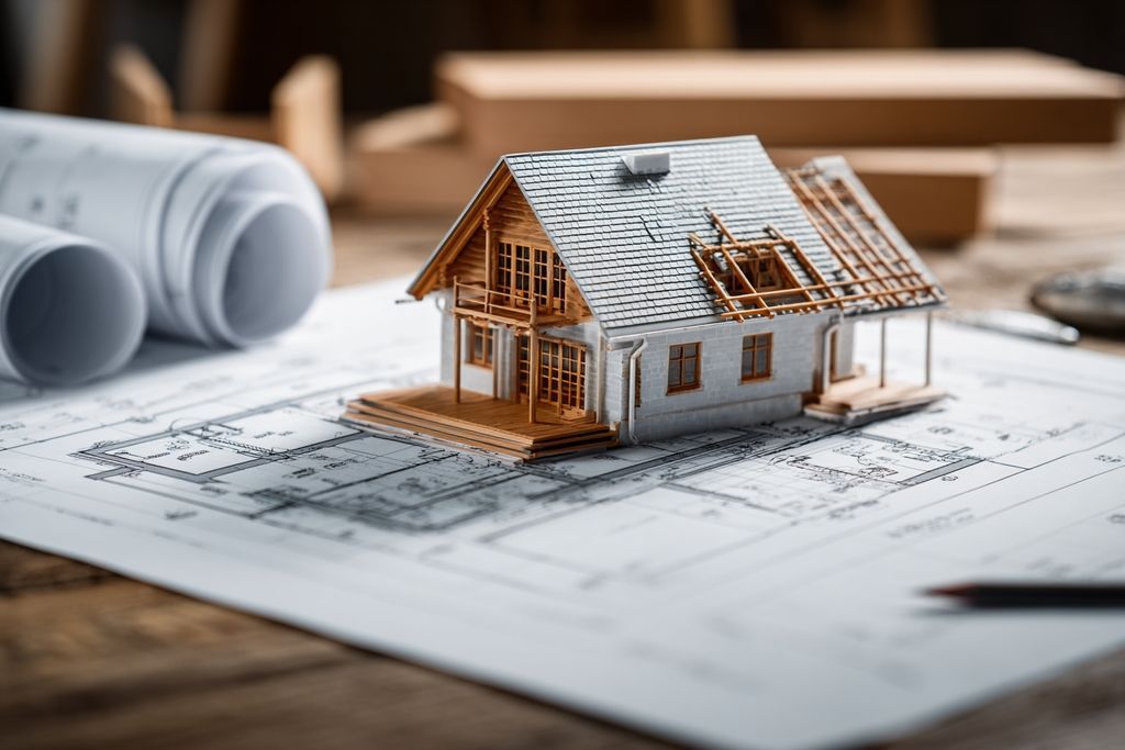 Schéma architectural illustrant les étapes obligatoires pour rénovation