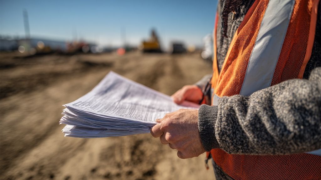 Sécuriser son chantier grâce au constat de commissaire de justice
